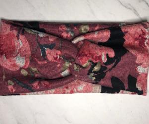 Mom and Me Headband - Rose Floral Sweater